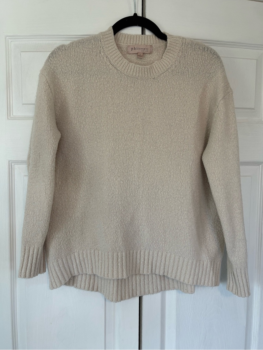 Beige Knit Sweater